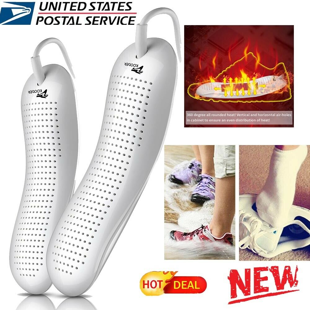 Electric Heat Shoes Boot Dryer Portable Sanitize Shoe Warmer Footwear US STOCK