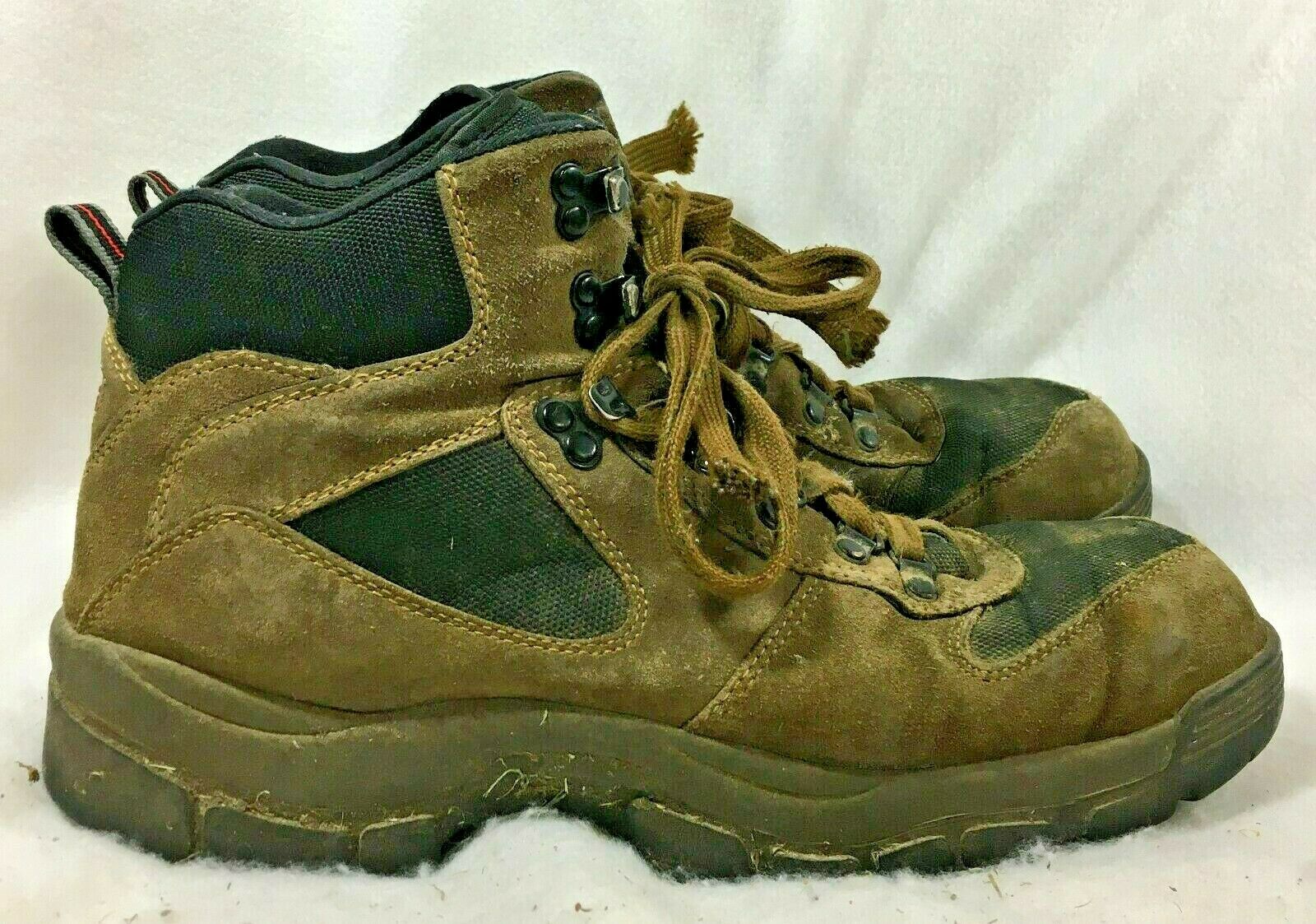 EMS Brown Leather Hiking Boots - Mens Size 13