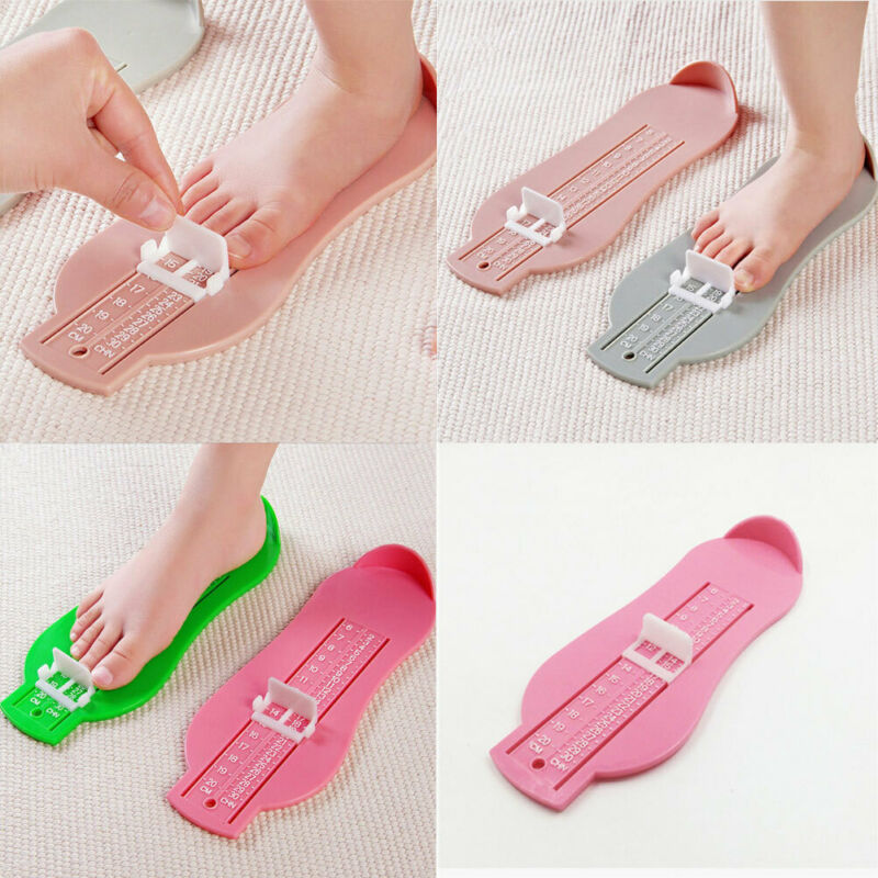 Fashion Footful Foot Measuring Device Shoes Gauge Ruler Tool for Baby Measure at Home USA 5 Colors