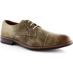 Ferro Aldo Jason MFA19275PL Men's Oxford Dress Shoes with Classic Round Toe Stitch Detailing For work or casual Wear