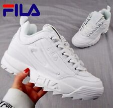 Fila Disruptor II 2 White Mens Fashion Shoes Sneakers Thick Sole Sizes 13
