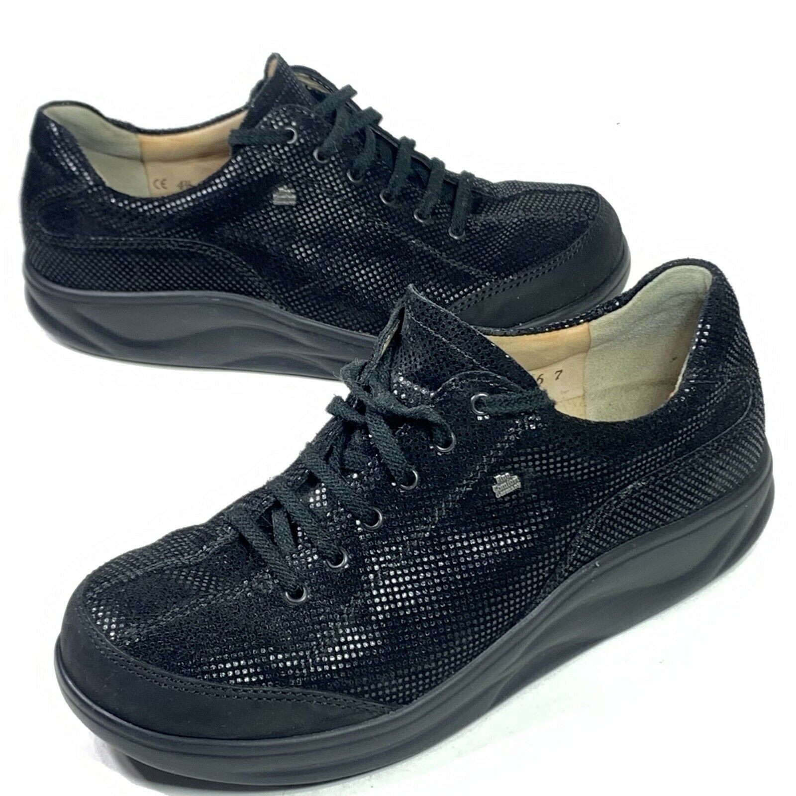 Finn Comfort Germany Soho Lace Up Walking Shoes Sneaker Women’s 7 / UK 4.5