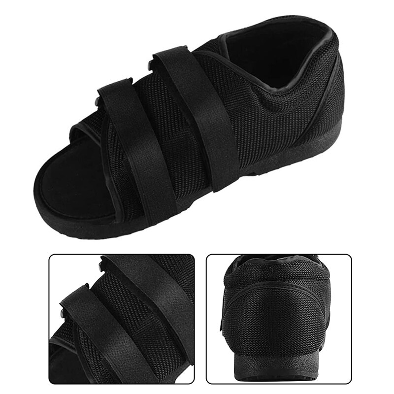 Foot Fracture Support Shoes Walking Shoe For Non Weight Bearing Recovery For Foot Surgery Hammertoes Bunion Foot Pain