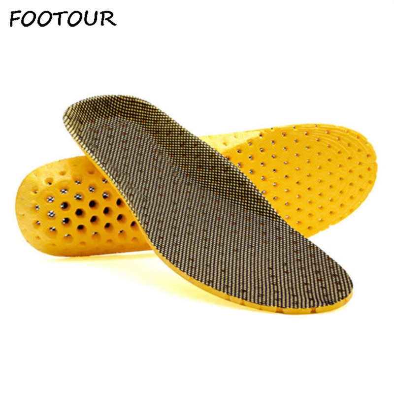 FOOTOUR Men and Women Mesh EVA Light Weight Insole Breathable Deodorant Sports Insole Comfortable Soft Insoles for Shoes