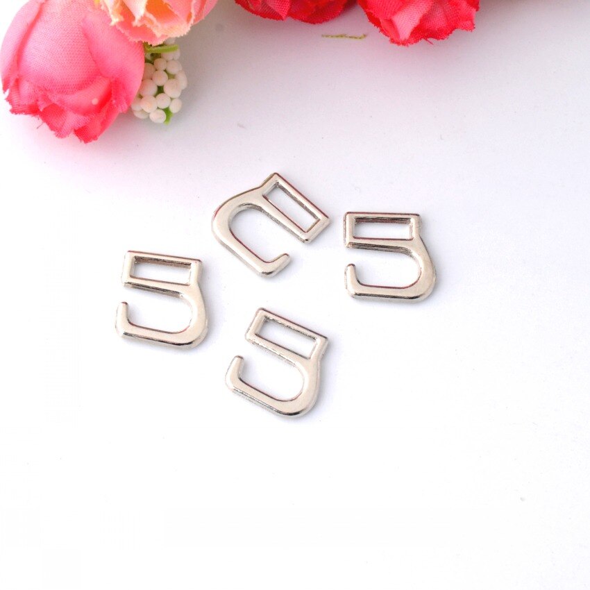 Free shipping- 100PCs Buckles For Shoes Bag Clothes Accessory Silver Tone 13x13.5mm(Inside Wide:8x2mm) J2393