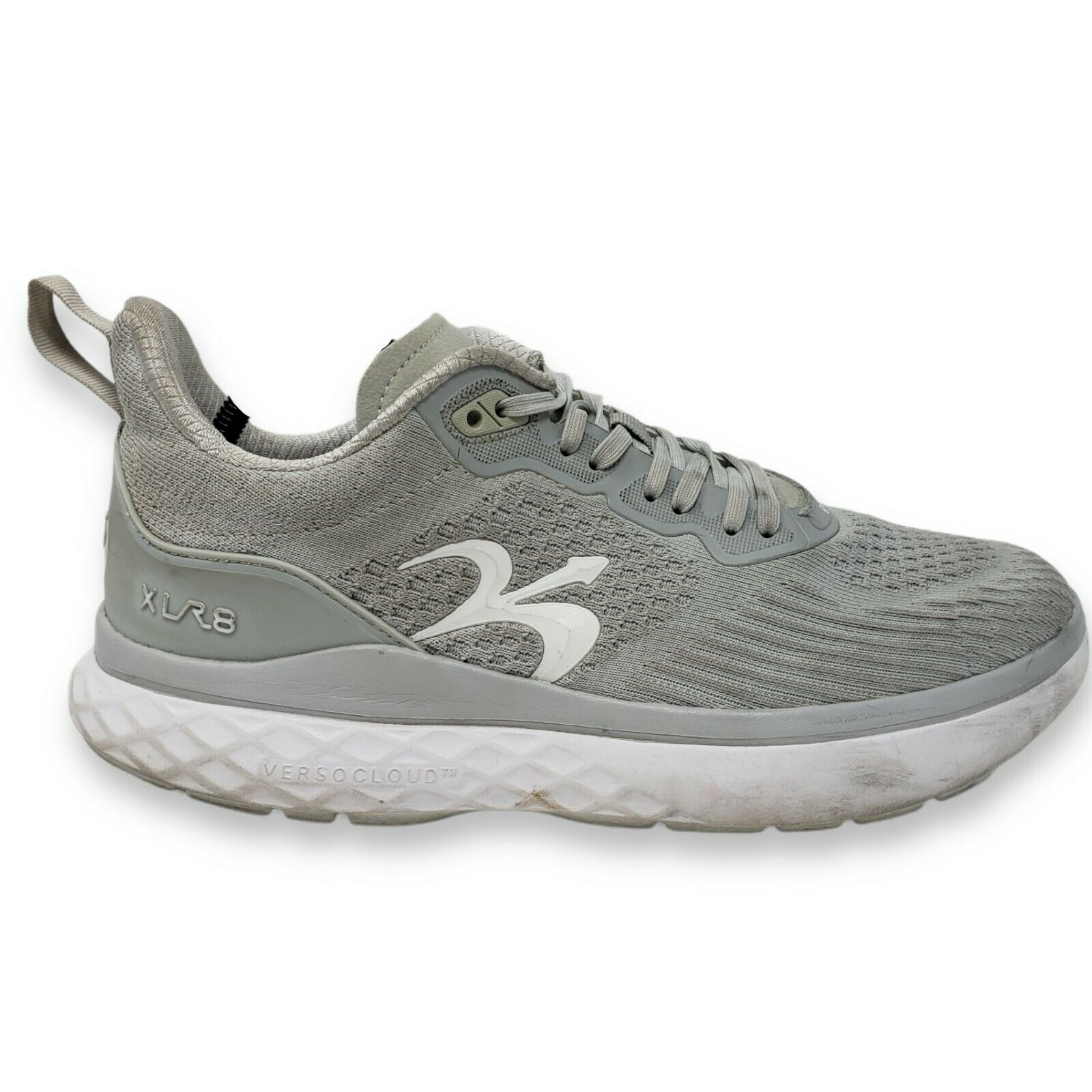 GDEFY Gravity Defyer XLR 8 Run Mens Size 12 Grey White Walking Running Shoes