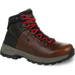 Georgia Boots Eagle Trail Men's Waterproof Alloy Toe Hiking Boots, Size: 9, Brown