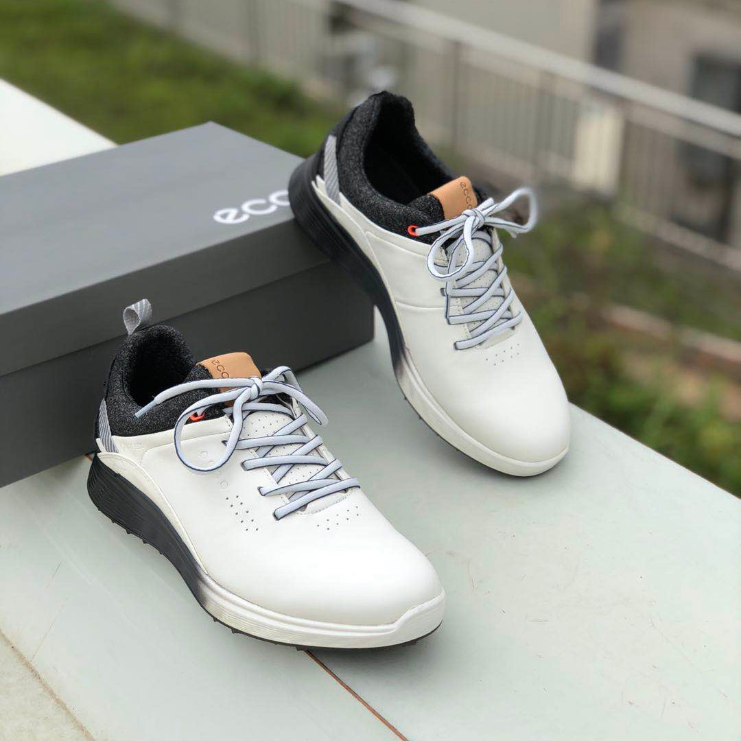 Golf Training Sneakers for Men Athletic Golf Sport Sneaker Male Gym Walking Shoes Classic Golfing Shoe Golf Tours Junior Leather