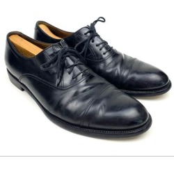 Gucci Shoes | Gucci Black Leather Oxford Dress Shoes Vintage | Color: Black | Size: 9.5
