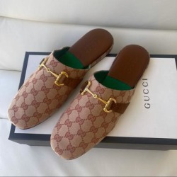 Gucci Shoes | New Gucci Men Loafers Gg Horsebit 11.5 Men Shoes | Color: Brown/Cream | Size: 11.5