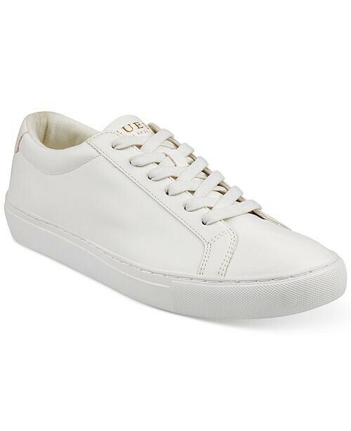 GUESS Men's Barette Low-Top Sneakers White Size 10 M Shoes NEW