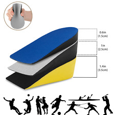 Height Increase Shoes Insole Inserts Taller Invisible Lift Heel Pads Men Women