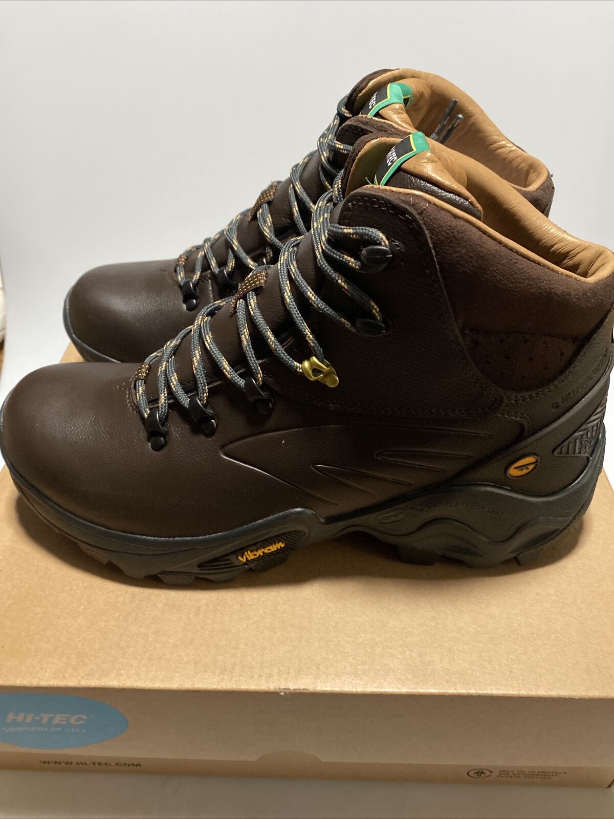 Hi-Tec Men's V-Lite Flash Hike I Wp Ankle-High Leather Hiking Boot Size 9 54193
