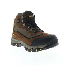 Hi-Tec Skamania WP 7198 Mens Brown Suede Lace Up Hiking Boots