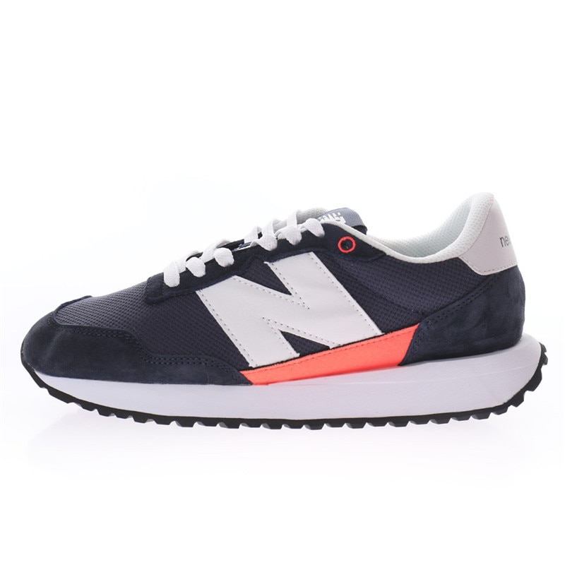 High Quality NEW Authentic BALANCE MS237 Series Men/Women Running Shoes Training Shoes Increase Navy Blue Color Size Eur 36-45