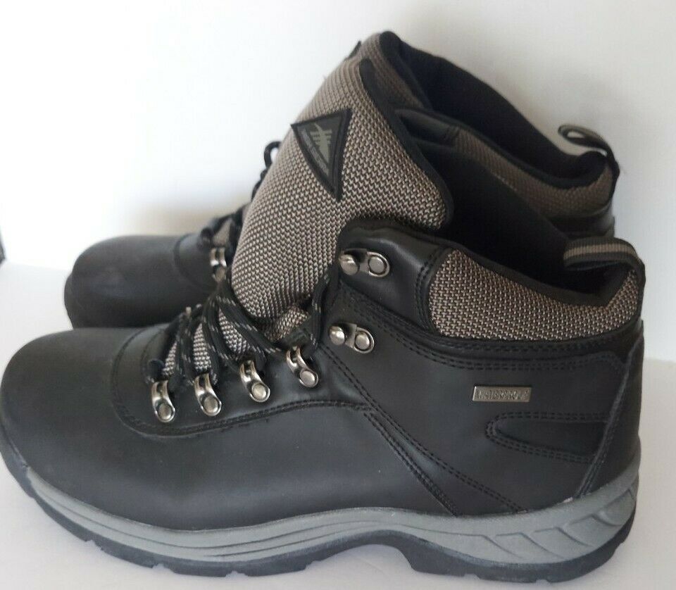 High Sierra Men's Black Waterproof Outdoor Hiking Boots Canyon Sport Size 9