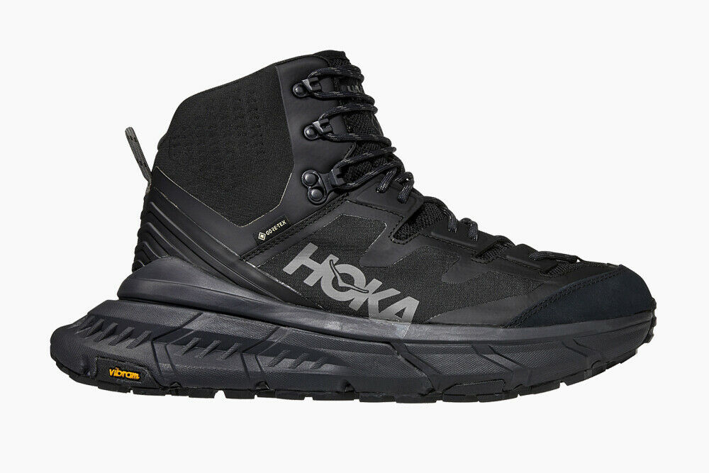 Hoka One One Tennine Hike GTX GORE-TEX Hiking Boot Black Mens Size 10- 1113510