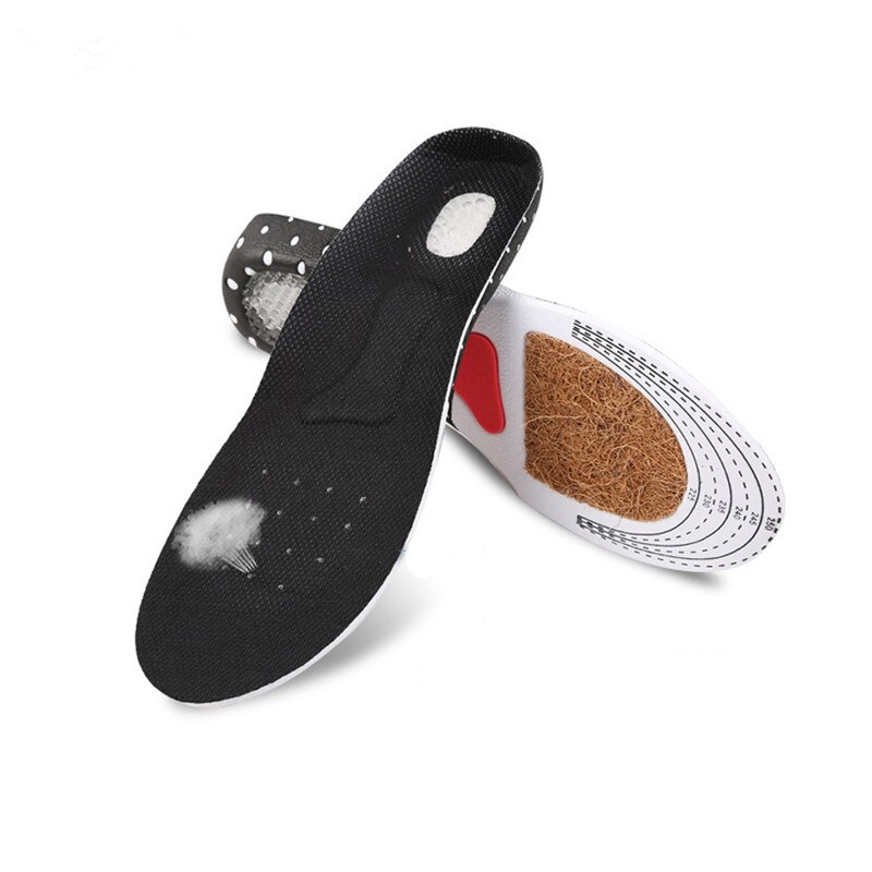 Hot sell coconut beard insole male and female corrective arch support cushion insole sports shoes running gel gel insert