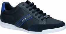 Hugo Boss Men’s Lace-up Lightweight Shoes Saturn Low Mix Low 50407672 Black Blue