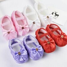 Infants Baby Girl Soft Crib Sole Shoes Newborn Anti-slip Sneaker 0-18M Prewalker