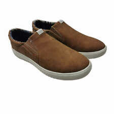 Izod Men's Slip On Casual Shoes - BROWN (Select Size: 8-13 w/ Half Sizes)