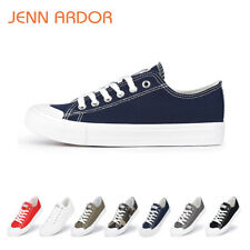 JENN ARDOR Women's Canvas Sneakers Lace Up Casual Shoes Low Top Athletic Shoes