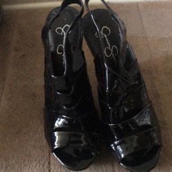 Jessica Simpson Shoes | Jessica Simpson Size 10 Black Dress Shoes | Color: Black | Size: 10