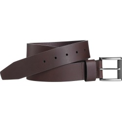 Johnston & Murphy Johnson & Murphy Roller Buckle Leather Belt, Size 42 in Brown at Nordstrom