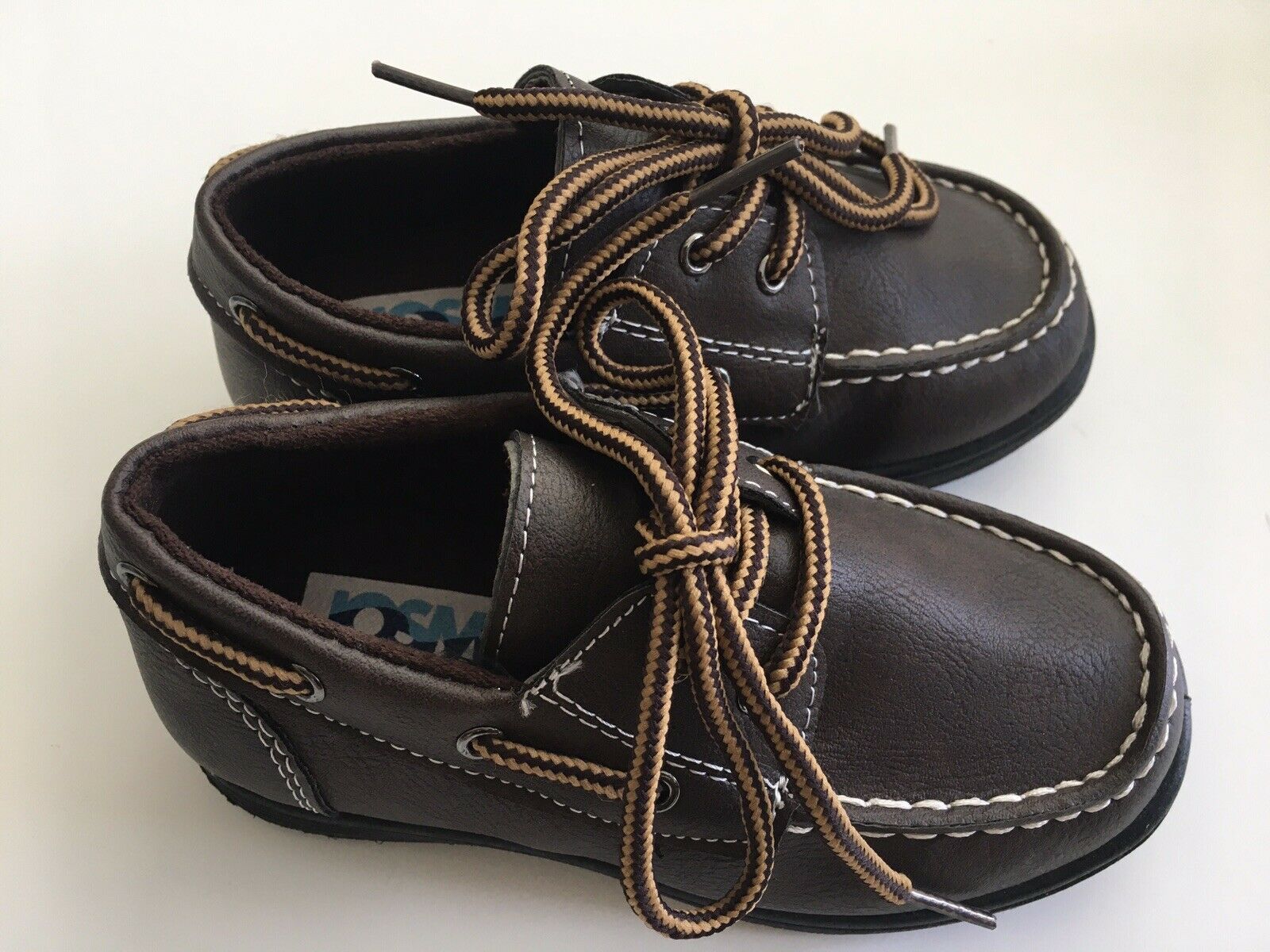 Josmo Toddler Boys Brown Casual Dress Shoes Size 7