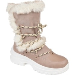Journee Collection Womens Polar Fashion Winter Boot