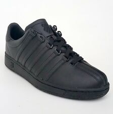 K Swiss Classic VN 03343001M Black Leather Mens Shoes Fashion Sneakers Sizes