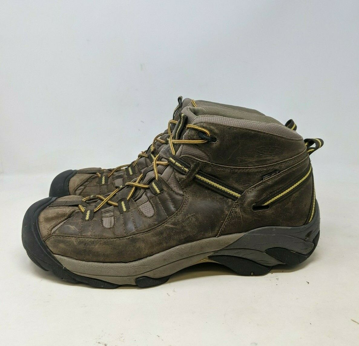 KEEN 1002375 Men's Targhee II Mid Hiking Boot Size 15 Brown Outdoors Leather