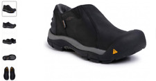 Keen Brixen Low WP Black Gargoyle Slip-on Loafer Shoes Men's US sizes 7-17 NEW!!