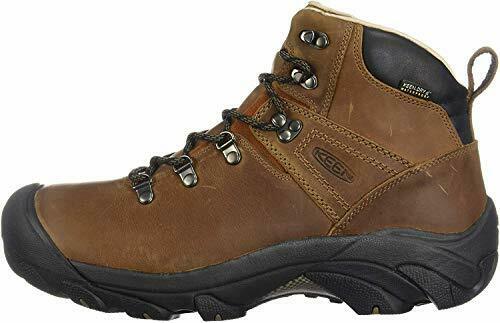 KEEN Men's Pyrenees Mid Height Waterproof Leather Hiking Boot Syrup 9