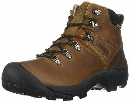 KEEN Men's Pyrenees MID WP-M Hiking Boot, Syrup, 8
