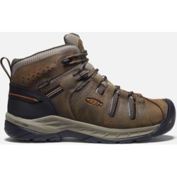 Keen Men's Waterproof Flint II Mid (Soft Toe) Boots Size 15, In Black Olive/Brindle