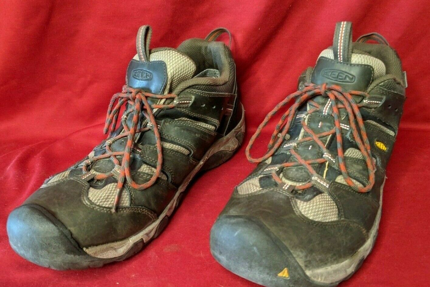Keen Mens Waterproof Leather Hiking Boots, Size 14 Targhee III 1017787