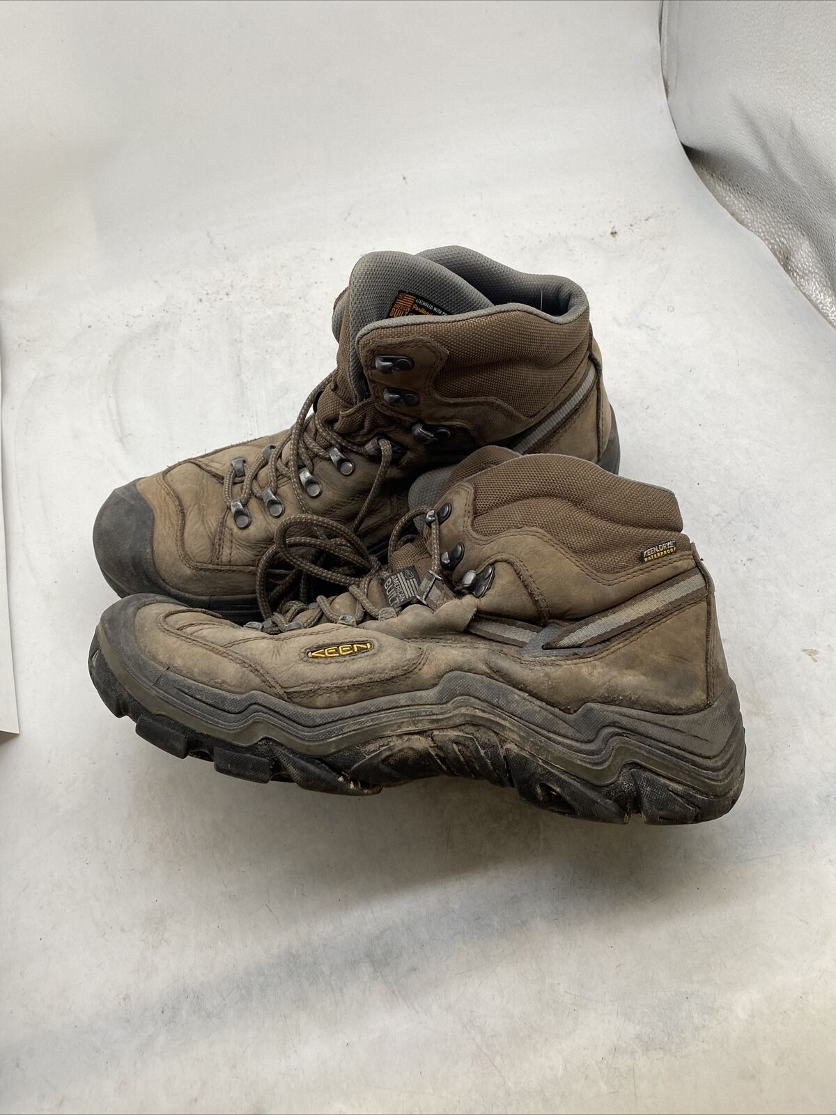 KEEN Outdoor 1020218 Men's Durand II Mid Waterproof Cascade Hiking Boots Nb3010