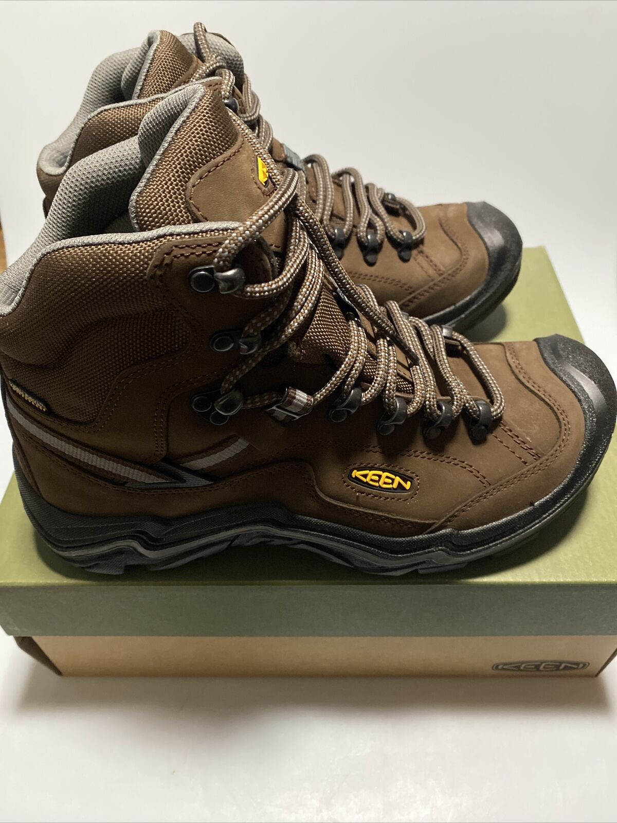KEEN Outdoor 1020218 Men's Durand II Mid Waterproof Cascade Hiking Boots Shoes