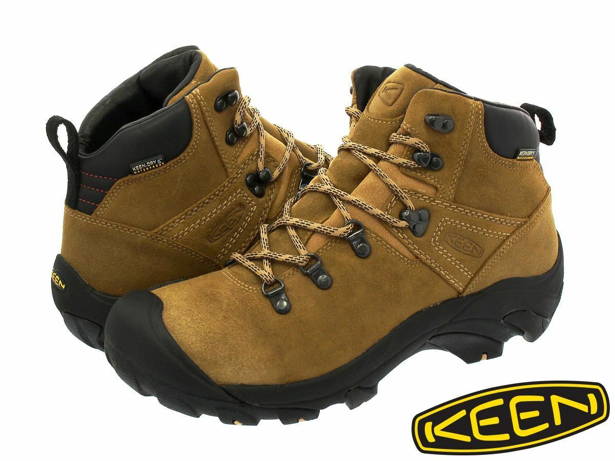 Keen Pyrenees Hiking Boots Waterproof Leather Latte Mens Sz 13
