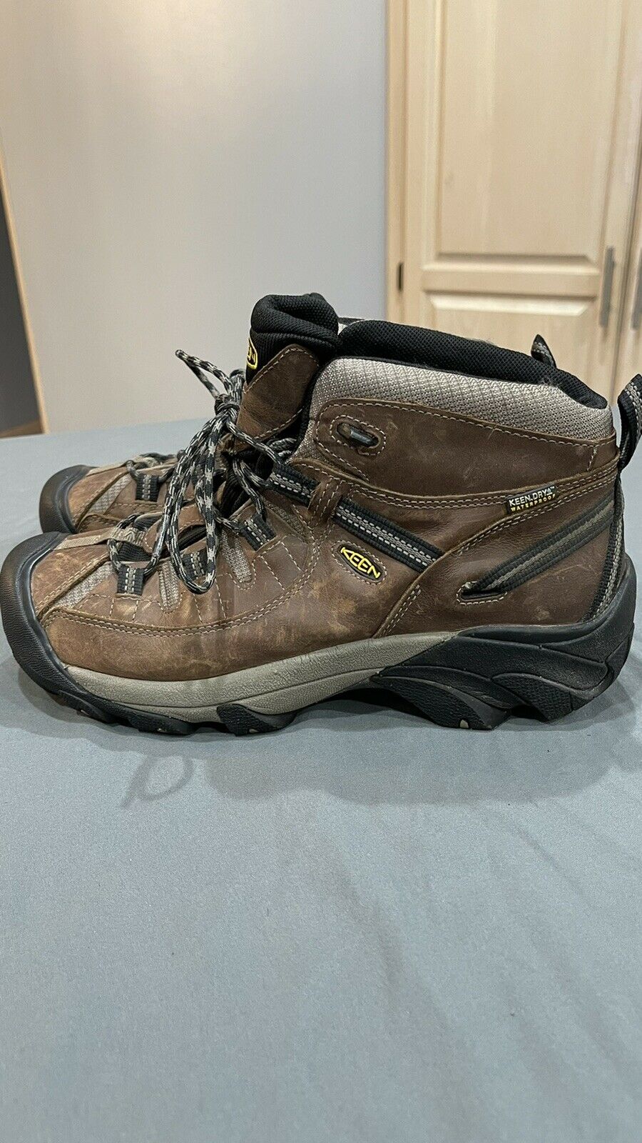 Keen Targhee II 1012126 Mens Brown Leather Lace Up Hiking Boots 11