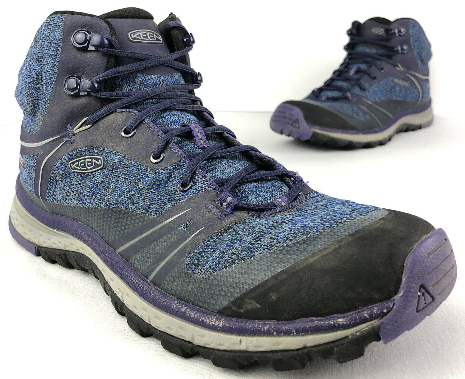 Keen Terradora Mid WP Hiking Outdoor Boots Shoes Ankle Women’s 10 EUR 40.5 Blue