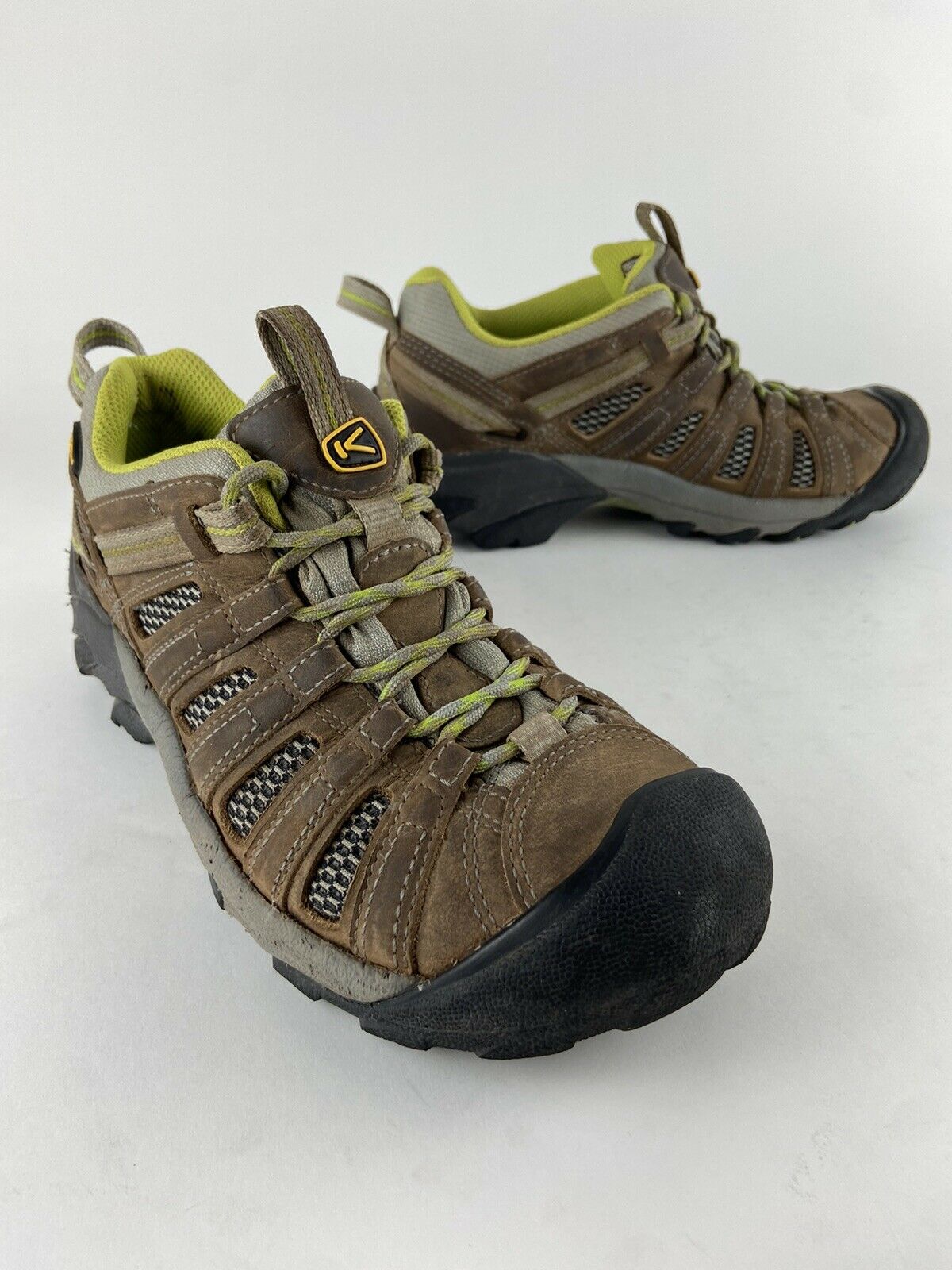 Keen Voyageur (Voyager) Low Hiking Shoes Women's 8 Brown Green