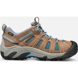 Keen Women's Hiking Shoes Voyageur, 10.5, Brindle/Alaskan Blue