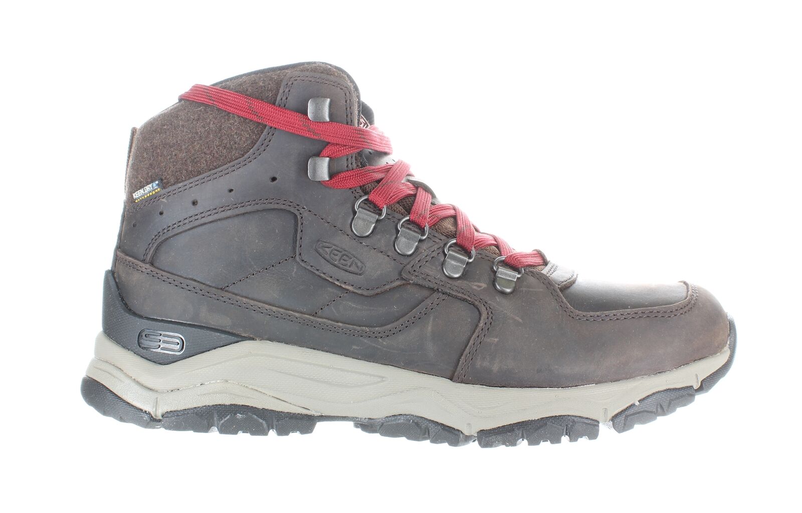 KEEN Womens Innate Chestnut/Red Dahlia Hiking Boots Size 10 (1914868)