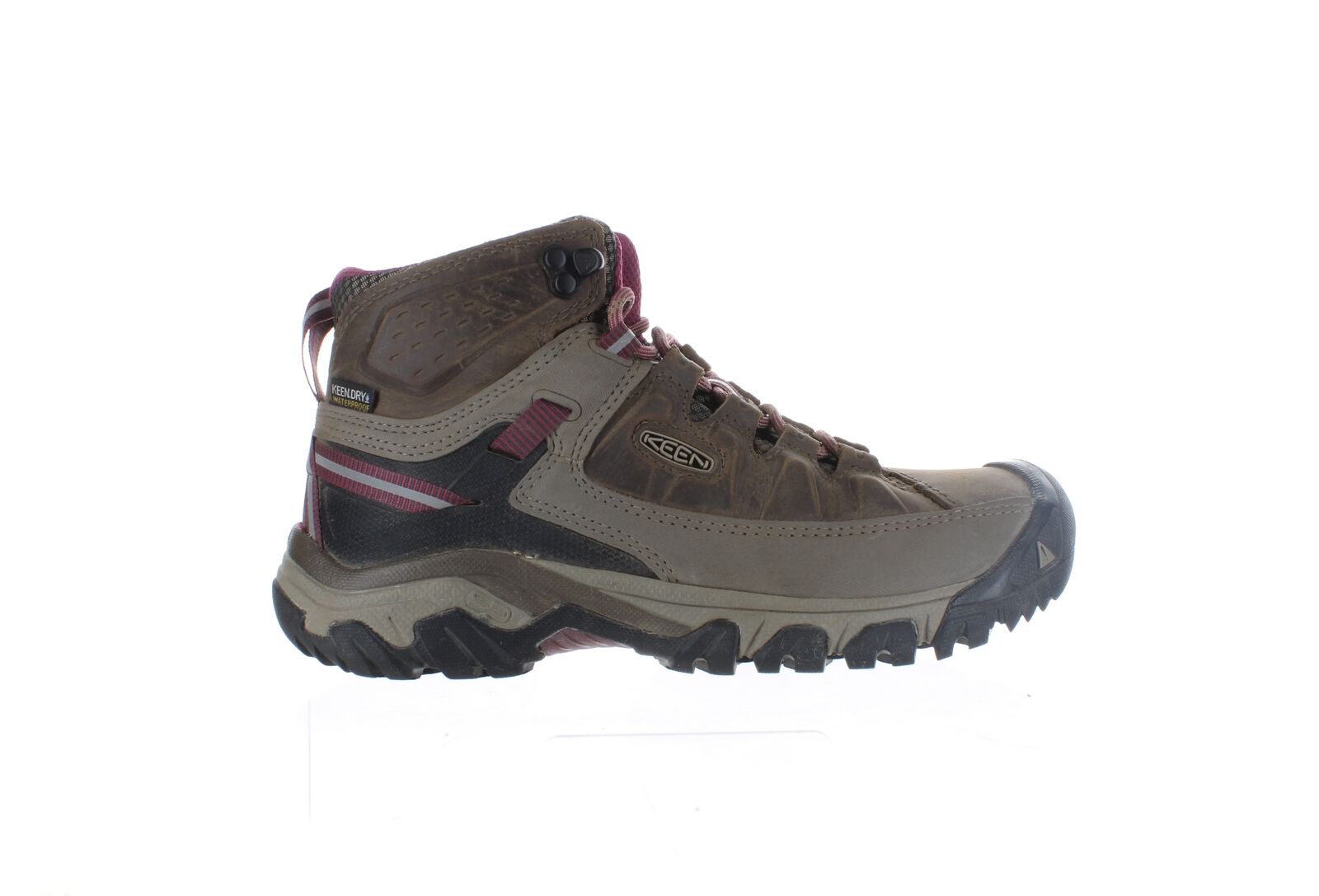 KEEN Womens Targhee 3 Weiss/Boysenberry Hiking Boots Size 7.5 (2259486)