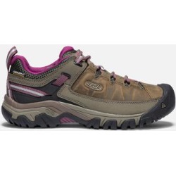 Keen Women's Waterproof Hiking Shoes Targhee III 9, Weiss/Boysenberry
