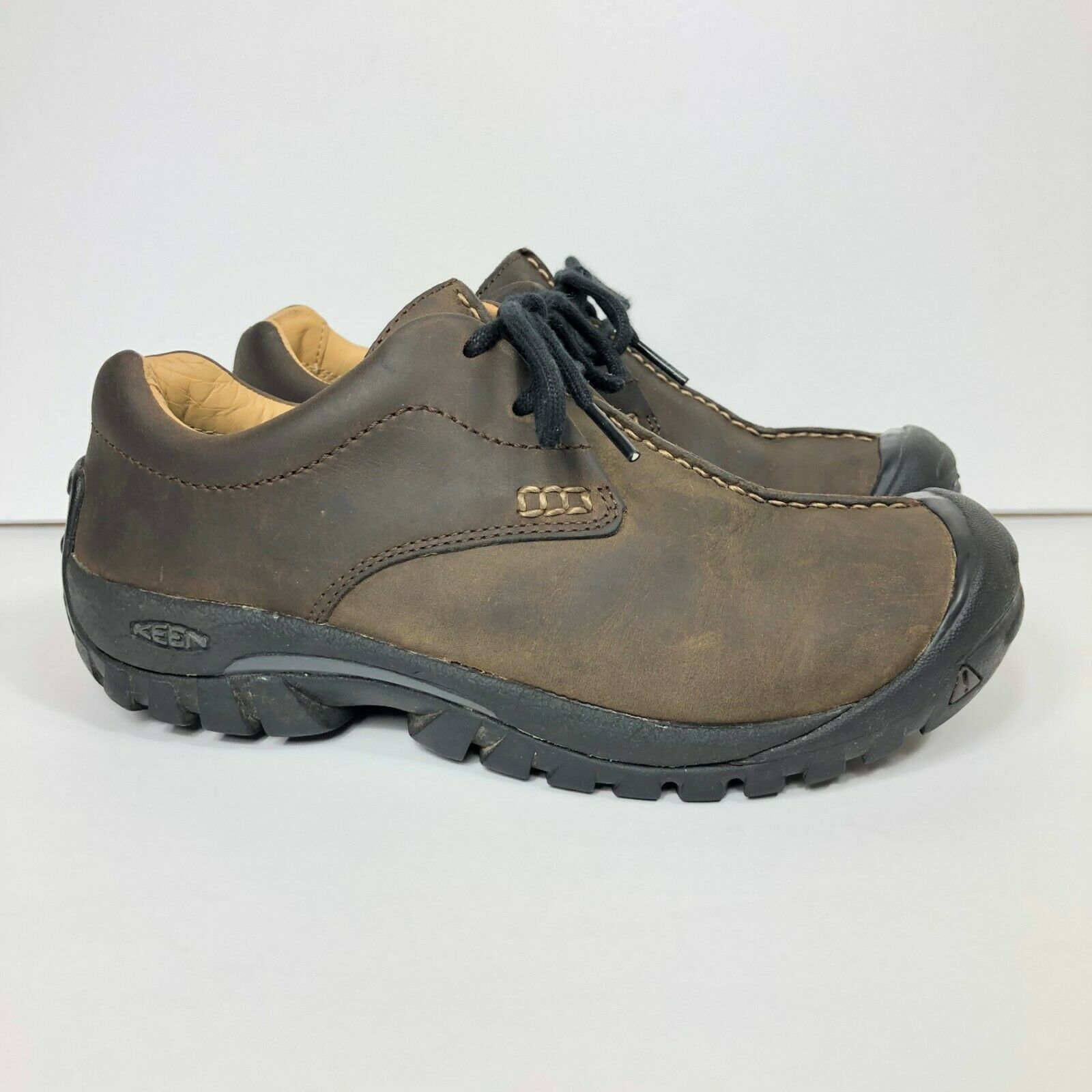 KEEN XT 0605 Women's Size US 7 Leather Casual Outdoor Hiking Walking Shoes Brown