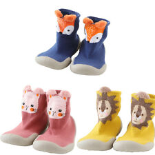 Kids Baby Girl Boys Toddler Anti-slip Slippers Socks Cotton Shoes Winter Warm US