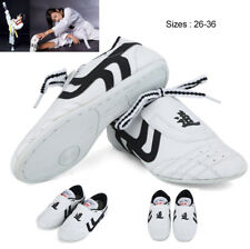 Kids Men Taekwondo Shoes Martial Art Trainers Karate Training Athletic All Size~